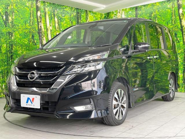 セレナ ハイウェイスター 純正ナビ 衝突被害軽減システム プロパイロット 両側電動ドア 後席モニター 全周囲カメラ コーナーセンサー スマートキー ビルトインETC 純正16インチアルミ 車線逸脱警報 オートライト(22枚目)