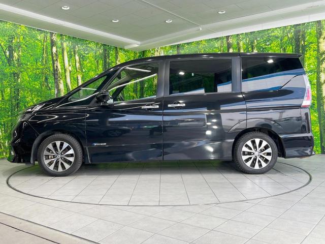 セレナ ハイウェイスター 純正ナビ 衝突被害軽減システム プロパイロット 両側電動ドア 後席モニター 全周囲カメラ コーナーセンサー スマートキー ビルトインETC 純正16インチアルミ 車線逸脱警報 オートライト(23枚目)