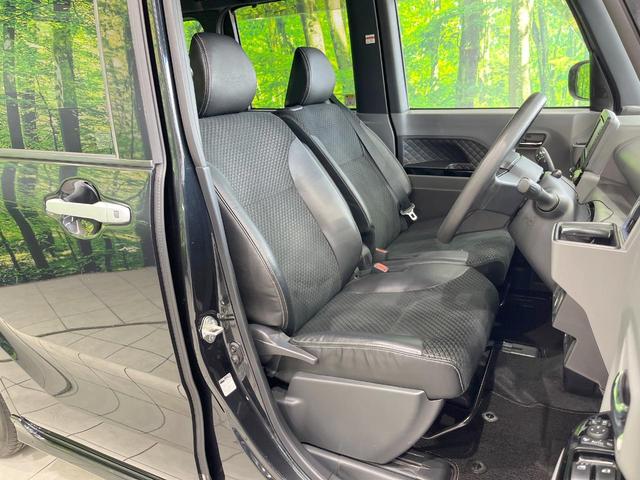 タント カスタムX 両側電動ドア SDナビ 衝突被害軽減システム ハーフレザーシート スマートキー LEDヘッド 純正15インチアルミ オートライト オートエアコン Bluetooth CD DVD再生(8枚目)