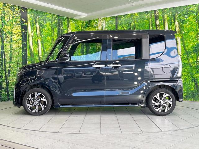 タント カスタムX 両側電動ドア SDナビ 衝突被害軽減システム ハーフレザーシート スマートキー LEDヘッド 純正15インチアルミ オートライト オートエアコン Bluetooth CD DVD再生(23枚目)