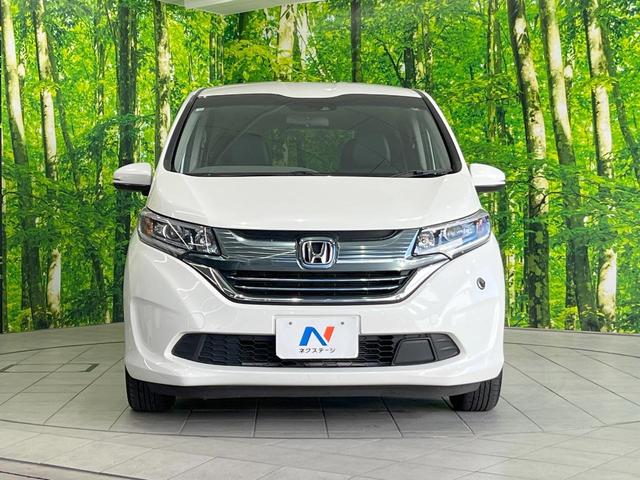 フリードハイブリッド ハイブリッド・EX 純正ナビ 衝突被害軽減システム レーダークルーズ 両側電動ドア バックカメラ スマートキー LEDヘッド ハーフレザーシート ビルトインETC 純正15インチアルミ オートライト オートエアコン(15枚目)