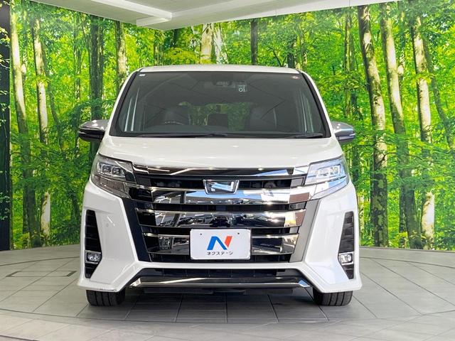 ノア Si ダブルバイビーIII 衝突被害軽減システム 両側電動ドア 後席モニター ハーフレザーシート ドラレコ コーナーセンサー スマートキー LEDヘッド ビルトインETC クルコン 純正16インチアルミ(14枚目)