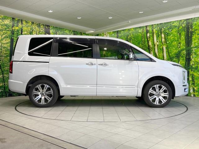 デリカＤ：５ Ｐ　４ＷＤ　ディーゼル（軽油）　両側電動ドア　純正ＳＤナビ　全周囲カメラ　衝突被害軽減システム　レーダークルーズ　電動リアゲート　パワーシート　ドラレコ　スマートキー　ＬＥＤヘッド　ビルトインＥＴＣ（25枚目）