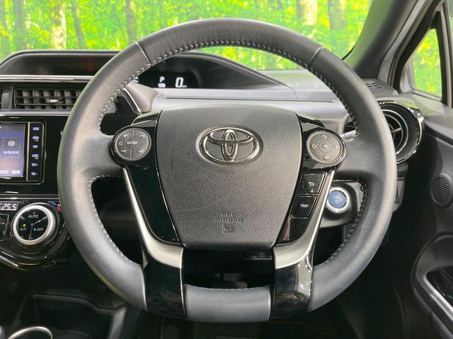 アクア クロスオーバー　グラム　純正ＳＤナビ　バックカメラ　衝突被害軽減システム　禁煙車　ハーフレザーシート　ドラレコ　コーナーセンサー　スマートキー　ビルトインＥＴＣ　純正１６インチアルミ　オートライト　オートエアコン（11枚目）