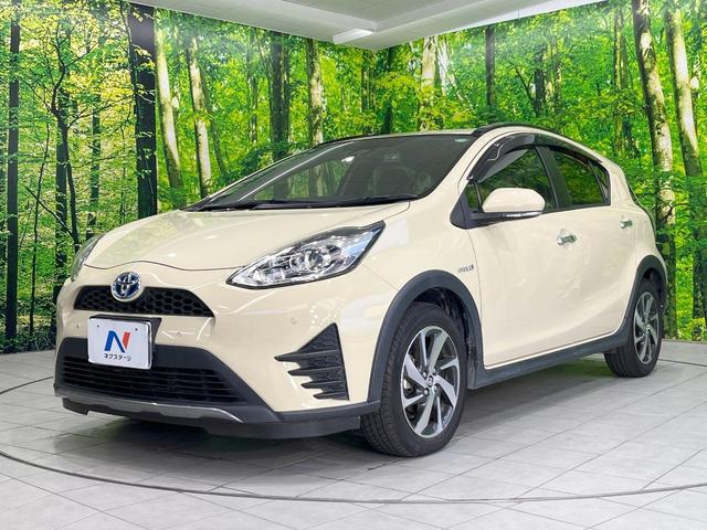 アクア クロスオーバー　グラム　純正ＳＤナビ　バックカメラ　衝突被害軽減システム　禁煙車　ハーフレザーシート　ドラレコ　コーナーセンサー　スマートキー　ビルトインＥＴＣ　純正１６インチアルミ　オートライト　オートエアコン（21枚目）