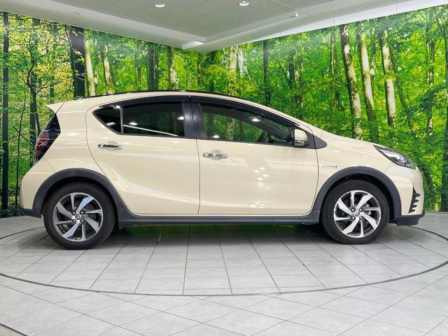 アクア クロスオーバー　グラム　純正ＳＤナビ　バックカメラ　衝突被害軽減システム　禁煙車　ハーフレザーシート　ドラレコ　コーナーセンサー　スマートキー　ビルトインＥＴＣ　純正１６インチアルミ　オートライト　オートエアコン（24枚目）