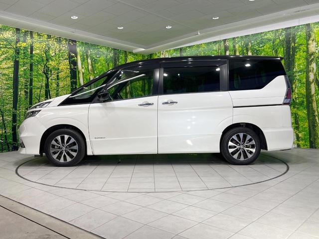 セレナ ハイウェイスター　ＶセレクションＩＩ　両側電動ドア　純正ＳＤナビ　後席モニター　全周囲カメラ　衝突被害軽減システム　レーダークルーズ　ドラレコ　コーナーセンサー　スマートキー　ＬＥＤヘッド　ビルトインＥＴＣ　純正１６インチアルミ（25枚目）