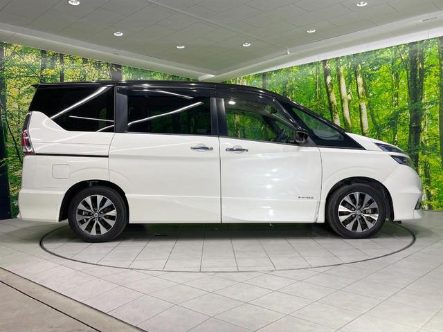 セレナ ハイウェイスター　ＶセレクションＩＩ　両側電動ドア　純正ＳＤナビ　後席モニター　全周囲カメラ　衝突被害軽減システム　レーダークルーズ　ドラレコ　コーナーセンサー　スマートキー　ＬＥＤヘッド　ビルトインＥＴＣ　純正１６インチアルミ（27枚目）