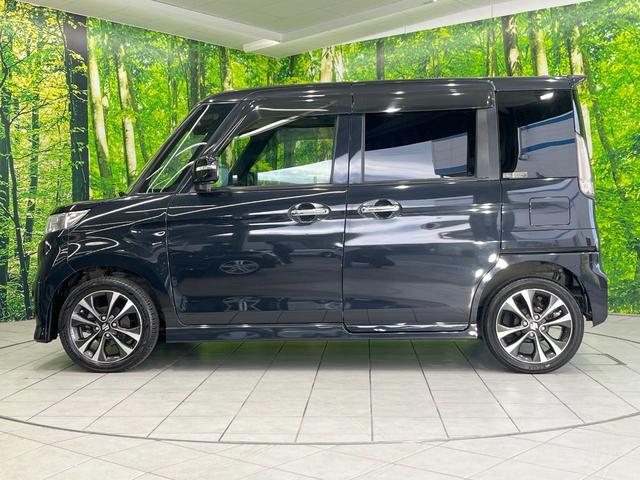 スペーシアカスタムＺ ターボ　両側電動ドア　ＳＤナビ　バックカメラ　衝突被害軽減システム　禁煙車　シートヒーター　スマートキー　ＨＩＤヘッド　クルコン　純正１５インチアルミ　車線逸脱警報　オートライト　オートエアコン（22枚目）