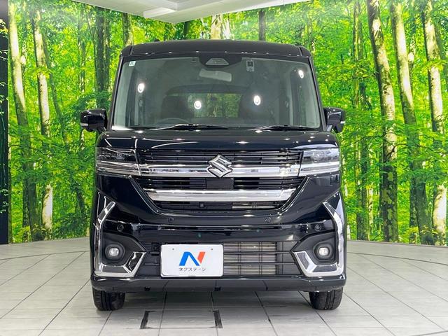 スペーシアカスタム ハイブリッドGS 電動スライドドア 全周囲カメラ 衝突被害軽減システム レーダークルーズ 禁煙車 シートヒーター ドラレコ コーナーセンサー スマートキー LEDヘッド ビルトインETC 純正14インチアルミ(14枚目)