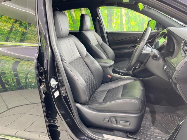 ハリアー プレミアム　スタイルノアール　サンルーフ　ＳＤナビ　バックカメラ　衝突被害軽減システム　レーダークルーズ　禁煙車　電動リアゲート　パワーシート　コーナーセンサー　スマートキー　ＬＥＤヘッド　ビルトインＥＴＣ　純正１８インチアルミ（10枚目）