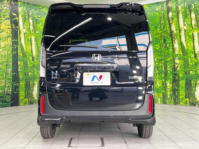 Ｎ－ＢＯＸカスタム ベースグレード　電動スライドドア　バックカメラ　衝突被害軽減システム　レーダークルーズ　禁煙車　ドラレコ　コーナーセンサー　スマートキー　ＬＥＤヘッド　ビルトインＥＴＣ　純正１４インチアルミ　車線逸脱警報（16枚目）