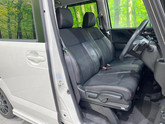 Ｎ－ＢＯＸカスタム Ｇ・ターボＬパッケージ　両側電動ドア　純正ＳＤナビ　後席モニター　バックカメラ　衝突被害軽減システム　禁煙車　ハーフレザーシート　コーナーセンサー　スマートキー　ＨＩＤヘッド　ビルトインＥＴＣ　クルコン（8枚目）