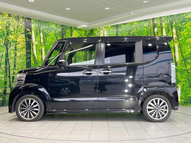 N-BOXカスタム G ターボSSブラックスタイルパッケージ 純正SDナビ 衝突被害軽減システム 両側電動ドア バックカメラ ハーフレザーシート スマートキー HIDヘッド ビルトインETC 純正15インチアルミ オートライト オートエアコン(28枚目)