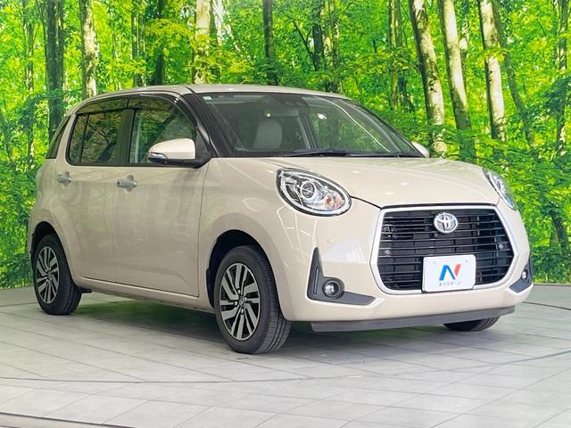 パッソ モーダ　チャーム　ＳＤナビ　衝突被害軽減システム　全周囲カメラ　ハーフレザーシート　コーナーセンサー　スマートキー　ＬＥＤヘッド　１００Ｖ電源　ビルトインＥＴＣ　純正１４インチアルミ　オートハイビーム（17枚目）