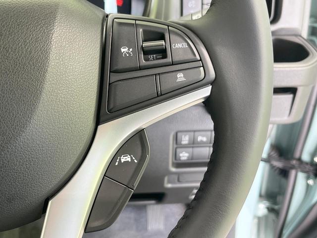 ハスラー タフワイルド　届出済未使用車　衝突被害軽減システム　レーダークルーズ　スマートキー　ＬＥＤヘッド　純正１５インチアルミ　オートハイビーム　コーナーセンサー　車線逸脱警報　オートエアコン　ＬＥＤフォグ（4枚目）