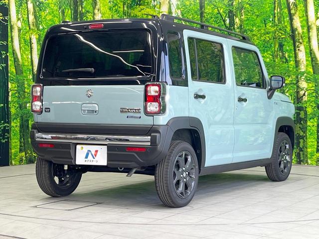 ハスラー タフワイルド　届出済未使用車　衝突被害軽減システム　レーダークルーズ　スマートキー　ＬＥＤヘッド　純正１５インチアルミ　オートハイビーム　コーナーセンサー　車線逸脱警報　オートエアコン　ＬＥＤフォグ（17枚目）