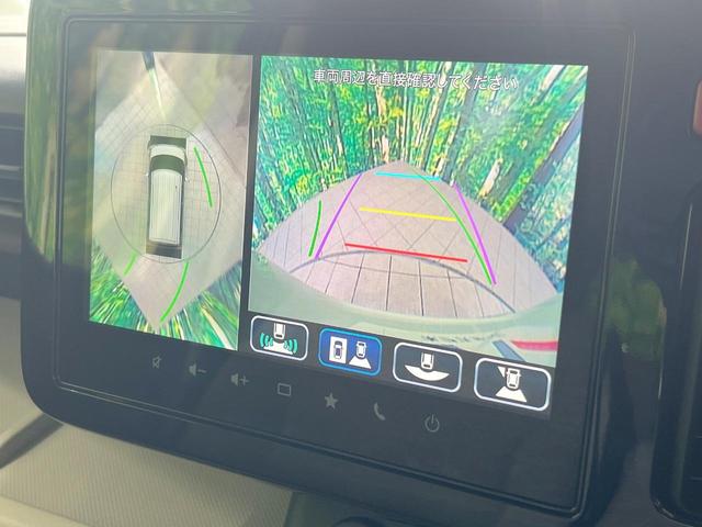 スペーシア ハイブリッドＸ　届出済未使用車　純正ナビ　衝突被害軽減システム　両側電動ドア　全周囲カメラ　スマートキー　ＬＥＤヘッド　コーナーセンサー　車線逸脱警報　オートライト　オートエアコン　Ｂｌｕｅｔｏｏｔｈ　フルセグ（5枚目）