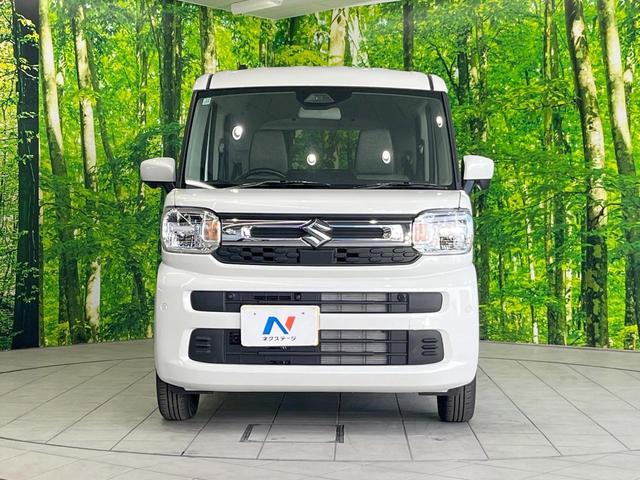 スペーシア ハイブリッドＸ　届出済未使用車　純正ナビ　衝突被害軽減システム　両側電動ドア　全周囲カメラ　スマートキー　ＬＥＤヘッド　コーナーセンサー　車線逸脱警報　オートライト　オートエアコン　Ｂｌｕｅｔｏｏｔｈ　フルセグ（14枚目）