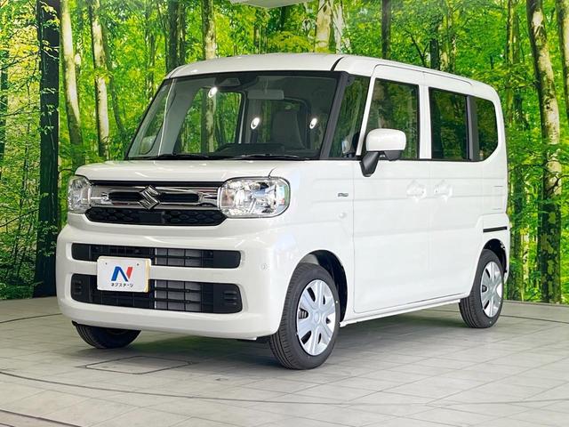 スペーシア ハイブリッドＸ　届出済未使用車　純正ナビ　衝突被害軽減システム　両側電動ドア　全周囲カメラ　スマートキー　ＬＥＤヘッド　コーナーセンサー　車線逸脱警報　オートライト　オートエアコン　Ｂｌｕｅｔｏｏｔｈ　フルセグ（27枚目）