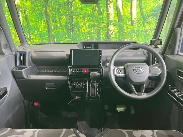 タント カスタムＸスタイルセレクション　純正ディスプレイオーディオ　衝突被害軽減システム　両側電動ドア　バックカメラ　ドラレコ　スマートキー　ＬＥＤヘッド　ハーフレザーシート　純正１４インチアルミ　オートライト　オートエアコン　フルセグ（2枚目）