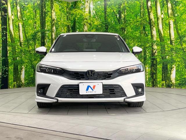 シビック ＥＸ　純正ナビ　衝突被害軽減システム　レーダークルーズ　バックカメラ　ドラレコ　スマートキー　ＬＥＤヘッド　ＥＴＣ２．０　ハーフレザーシート　純正１８インチアルミ　車線逸脱警報　オートライト　オートエアコン（14枚目）