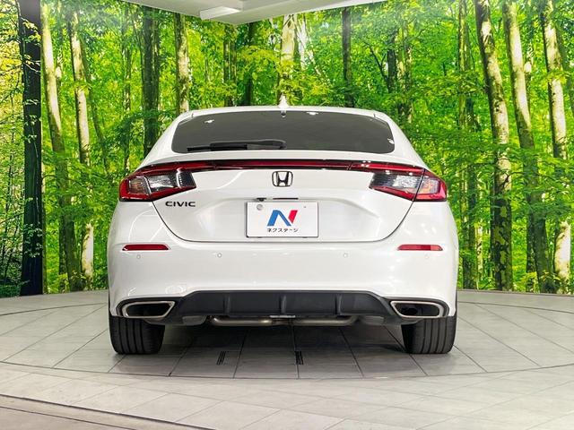 シビック ＥＸ　純正ナビ　衝突被害軽減システム　レーダークルーズ　バックカメラ　ドラレコ　スマートキー　ＬＥＤヘッド　ＥＴＣ２．０　ハーフレザーシート　純正１８インチアルミ　車線逸脱警報　オートライト　オートエアコン（15枚目）