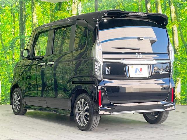 Ｎ－ＢＯＸカスタム Ｌ　ＳＤナビ　衝突被害軽減システム　レーダークルーズ　電動スライドドア　バックカメラ　スマートキー　ＬＥＤヘッド　ＥＴＣ　コーナーセンサー　純正１４インチアルミ　車線逸脱警報　オートライト（29枚目）