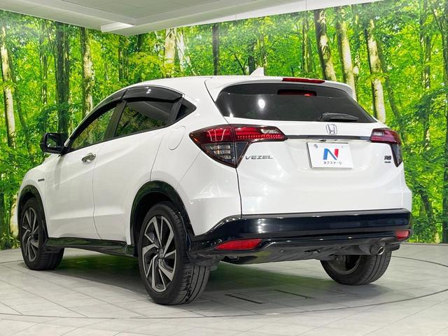 ヴェゼル ハイブリッドＲＳ・ホンダセンシング　純正ＳＤナビ　衝突被害軽減システム　レーダークルーズ　バックカメラ　ドラレコ　スマートキー　ＬＥＤヘッド　ハーフレザーシート　ビルトインＥＴＣ　純正１８インチアルミ　車線逸脱警報　オートライト（29枚目）