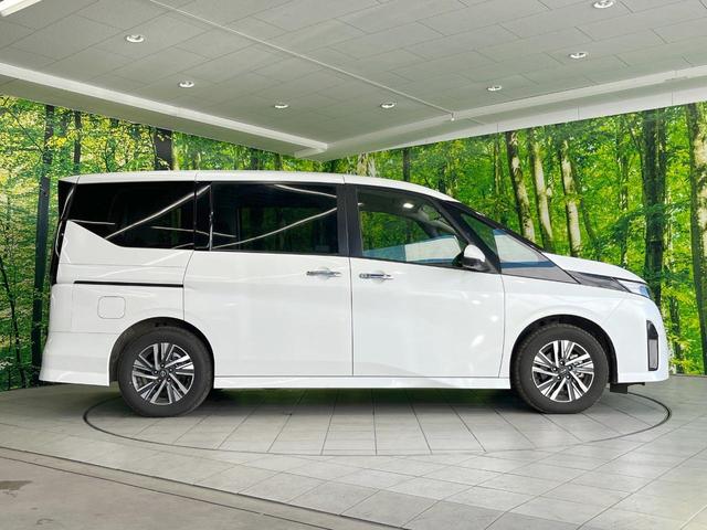 セレナ ハイウェイスターＶ　両側電動ドア　全周囲カメラ　衝突被害軽減システム　レーダークルーズ　禁煙車　コーナーセンサー　スマートキー　ＬＥＤヘッド　ビルトインＥＴＣ　純正１６インチアルミ　オートライト　デュアルエアコン（24枚目）