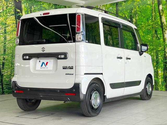 スペーシアギア ハイブリッドＸＺ　ターボ　両側電動ドア　ＳＤナビ　全周囲カメラ　衝突被害軽減システム　禁煙車　ドラレコ　コーナーセンサー　スマートキー　ＬＥＤヘッド　ビルトインＥＴＣ　クルコン　車線逸脱警報　オートライト　オートエアコン（17枚目）