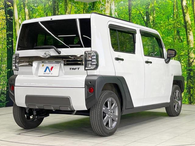 タフト Ｇ　ダーククロムベンチャー　ガラスルーフ　純正ＳＤナビ　全周囲カメラ　衝突被害軽減システム　禁煙車　ドラレコ　コーナーセンサー　スマートキー　ＬＥＤヘッド　ＥＴＣ　純正１５インチアルミ　オートライト　オートエアコン（17枚目）