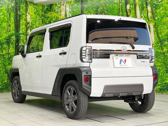 タフト Ｇ　ダーククロムベンチャー　ガラスルーフ　純正ＳＤナビ　全周囲カメラ　衝突被害軽減システム　禁煙車　ドラレコ　コーナーセンサー　スマートキー　ＬＥＤヘッド　ＥＴＣ　純正１５インチアルミ　オートライト　オートエアコン（23枚目）