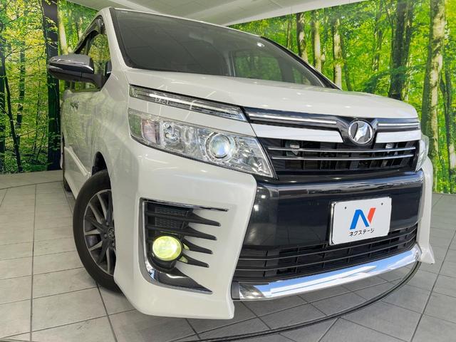 ヴォクシー ＺＳ　煌　両側電動ドア　ＳＤナビ　バックカメラ　禁煙車　レザーシート　スマートキー　ＬＥＤヘッド　ビルトインＥＴＣ　純正１６インチアルミ　オートライト　Ｂｌｕｅｔｏｏｔｈ　ＣＤ　ＤＶＤ再生　フルセグ（13枚目）