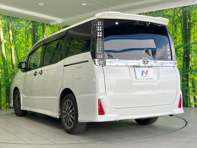 ヴォクシー ＺＳ　煌　両側電動ドア　ＳＤナビ　バックカメラ　禁煙車　レザーシート　スマートキー　ＬＥＤヘッド　ビルトインＥＴＣ　純正１６インチアルミ　オートライト　Ｂｌｕｅｔｏｏｔｈ　ＣＤ　ＤＶＤ再生　フルセグ（24枚目）