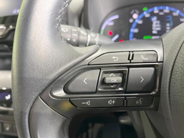 ヤリスクロス ハイブリッドＺ　フルエアロ　全周囲カメラ　１００Ｖ電源　レーダークルーズ　禁煙車　電動リアゲート　ハーフレザーシート　パワーシート　ドラレコ　コーナーセンサー　スマートキー　ＬＥＤヘッド　ビルトインＥＴＣ（37枚目）