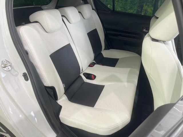 アクア Ｇソフトレザーセレクション　エアロ　バックカメラ　衝突被害軽減システム　禁煙車　合皮シート　スマートキー　ＬＥＤヘッド　ビルトインＥＴＣ　クルコン　純正１５インチアルミ　オートハイビーム　車線逸脱警報　オートライト（9枚目）