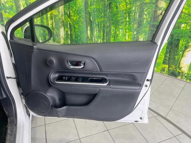 アクア Ｇソフトレザーセレクション　エアロ　バックカメラ　衝突被害軽減システム　禁煙車　合皮シート　スマートキー　ＬＥＤヘッド　ビルトインＥＴＣ　クルコン　純正１５インチアルミ　オートハイビーム　車線逸脱警報　オートライト（33枚目）