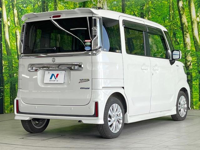 スペーシアカスタム ハイブリッドＧＳ　ＳＤナビ　衝突被害軽減システム　電動スライドドア　バックカメラ　シートヒーター　スマートキー　ＬＥＤヘッド　ＥＴＣ　ドラレコ　コーナーセンサー　純正１４インチアルミ　車線逸脱警報（17枚目）