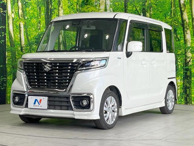 スペーシアカスタム ハイブリッドＧＳ　ＳＤナビ　衝突被害軽減システム　電動スライドドア　バックカメラ　シートヒーター　スマートキー　ＬＥＤヘッド　ＥＴＣ　ドラレコ　コーナーセンサー　純正１４インチアルミ　車線逸脱警報（27枚目）