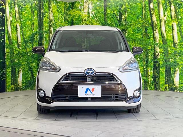 シエンタ ハイブリッドG 純正SDナビ バックカメラ 衝突被害軽減システム 禁煙車 スマートキー LEDヘッド ビルトインETC 車線逸脱警報 オートライト オートエアコン Bluetooth CD DVD再生 フルセグ(15枚目)