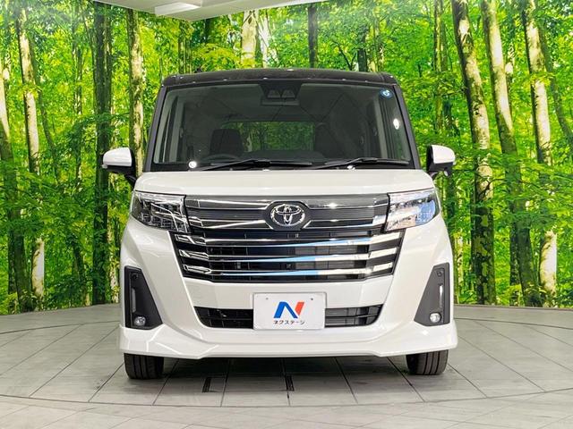 ルーミー カスタムＧ－Ｔ　登録済未使用車　両側電動ドア　全周囲カメラ　衝突被害軽減システム　レーダークルーズ　コーナーセンサー　スマートキー　ＬＥＤヘッド　純正１５インチアルミ　オートライト　オートエアコン（14枚目）