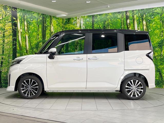 ルーミー カスタムＧ－Ｔ　登録済未使用車　両側電動ドア　全周囲カメラ　衝突被害軽減システム　レーダークルーズ　コーナーセンサー　スマートキー　ＬＥＤヘッド　純正１５インチアルミ　オートライト　オートエアコン（25枚目）