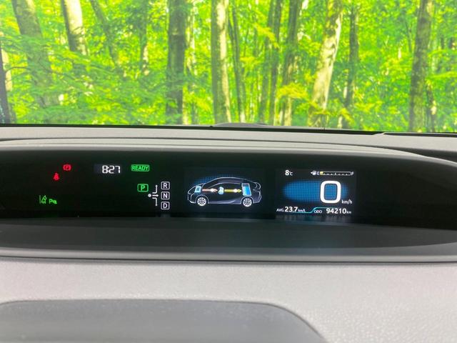 プリウス Ｓセーフティプラス　フルエアロ　ＳＤナビ　バックカメラ　衝突被害軽減システム　レーダークルーズ　禁煙車　レザー調シート　コーナーセンサー　スマートキー　ＬＥＤヘッド　ビルトインＥＴＣ　車線逸脱警報　オートライト（46枚目）