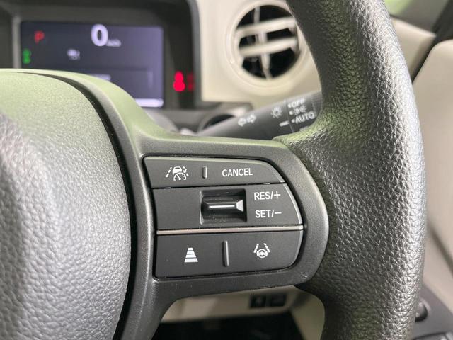 Ｎ－ＢＯＸ ベースグレード　電動スライドドア　バックカメラ　衝突被害軽減システム　レーダークルーズ　禁煙車　コーナーセンサー　スマートキー　ＬＥＤヘッド　ＥＴＣ　車線逸脱警報　オートライト　オートエアコン　Ｂｌｕｅｔｏｏｔｈ（7枚目）