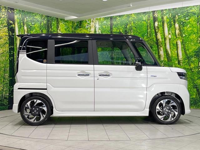 スペーシアカスタム ハイブリッドＸＳ　届出済未使用車　両側電動ドア　衝突被害軽減システム　レーダークルーズ　ハーフレザーシート　コーナーセンサー　スマートキー　ＬＥＤヘッド　純正１５インチアルミ　オートハイビーム　車線逸脱警報（27枚目）