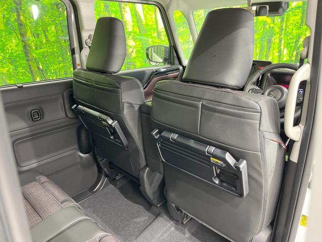 スペーシアカスタム ハイブリッドＸＳ　届出済未使用車　両側電動ドア　衝突被害軽減システム　レーダークルーズ　ハーフレザーシート　コーナーセンサー　スマートキー　ＬＥＤヘッド　純正１５インチアルミ　オートハイビーム　車線逸脱警報（48枚目）