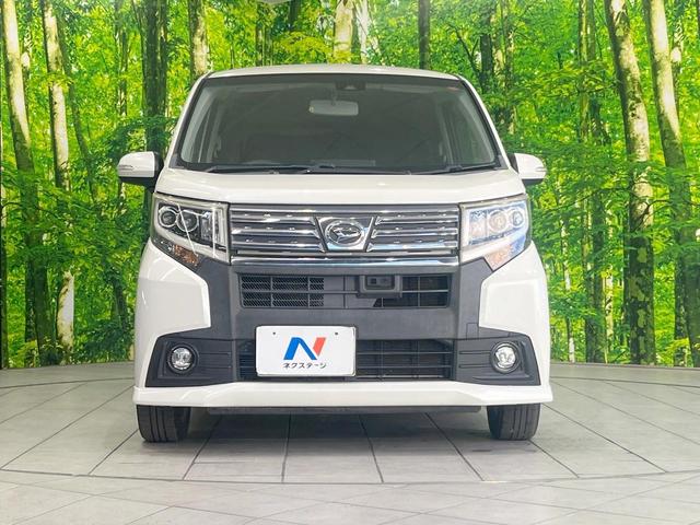 ムーヴ カスタム　Ｘ　ＳＡＩＩ　ＳＤナビ　衝突被害軽減システム　禁煙車　スマートキー　ＬＥＤヘッド　ＥＴＣ　純正１４インチアルミ　オートライト　オートエアコン　ＣＤ　ＤＶＤ再生　ＬＥＤフォグ（14枚目）