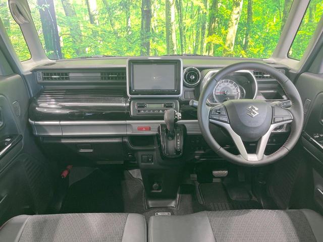 スペーシアカスタム ハイブリッドXS SDナビ 衝突被害軽減システム 両側電動ドア バックカメラ スマートキー LEDヘッド シートヒーター ハーフレザーシート コーナーセンサー ビルトインETC 純正15インチアルミ(2枚目)