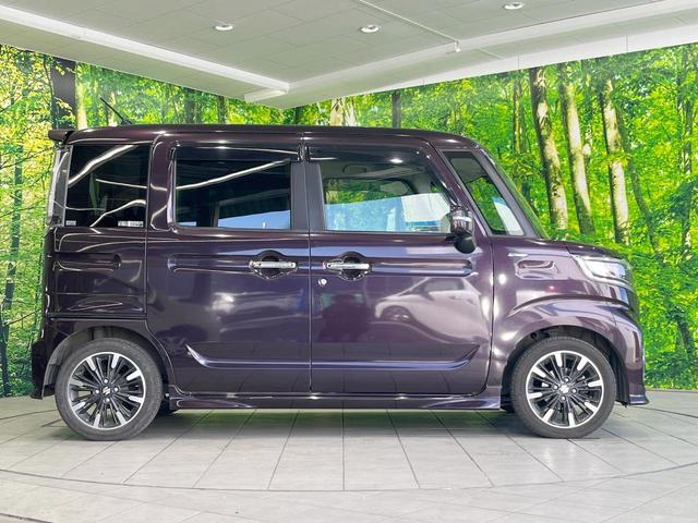 スペーシアカスタム ハイブリッドXS SDナビ 衝突被害軽減システム 両側電動ドア バックカメラ スマートキー LEDヘッド シートヒーター ハーフレザーシート コーナーセンサー ビルトインETC 純正15インチアルミ(30枚目)